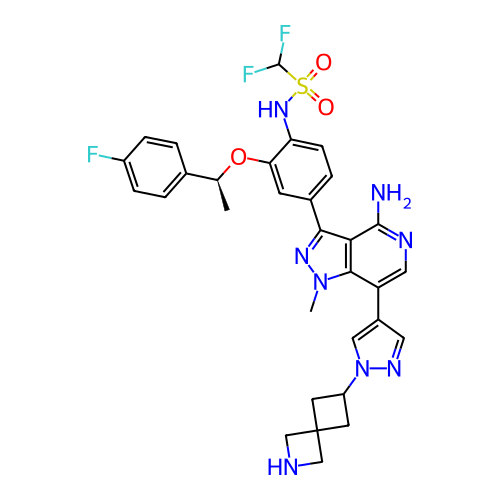 Chemical structure of BindingDB Monomer ID 722587