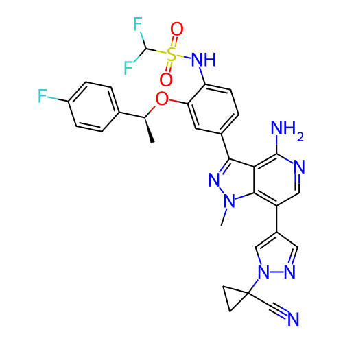 Chemical structure of BindingDB Monomer ID 722605