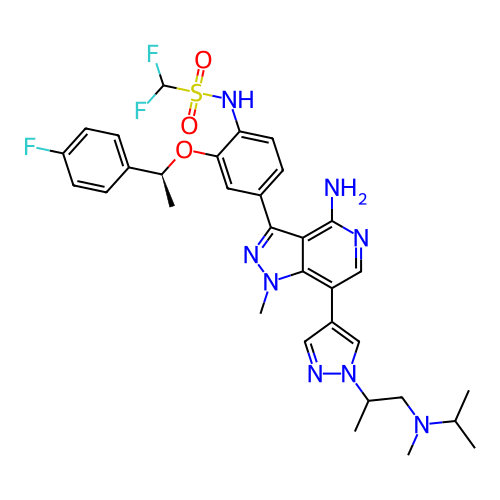 Chemical structure of BindingDB Monomer ID 722610