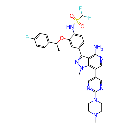 Chemical structure of BindingDB Monomer ID 722614