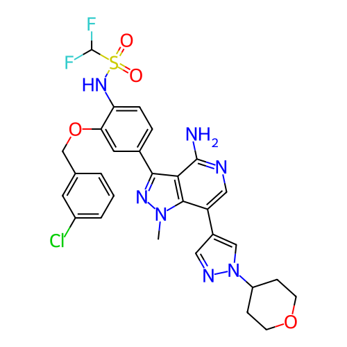 Chemical structure of BindingDB Monomer ID 722639