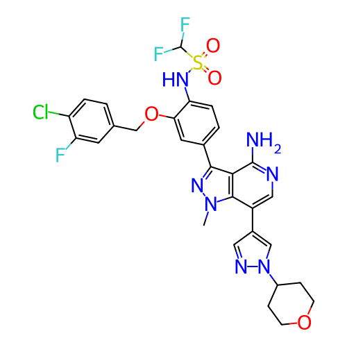 Chemical structure of BindingDB Monomer ID 722641