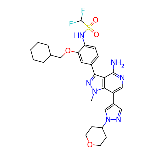 Chemical structure of BindingDB Monomer ID 722656