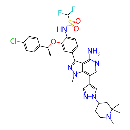 Chemical structure of BindingDB Monomer ID 722664