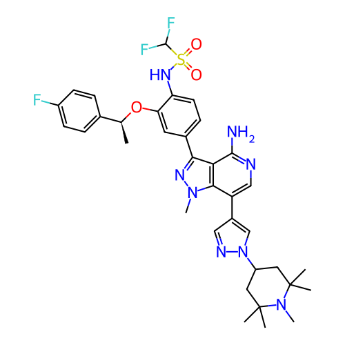 Chemical structure of BindingDB Monomer ID 722667