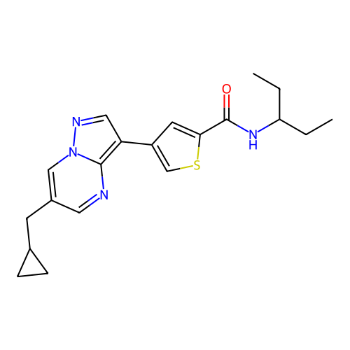 Chemical structure of BindingDB Monomer ID 722683