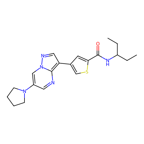 Chemical structure of BindingDB Monomer ID 722686
