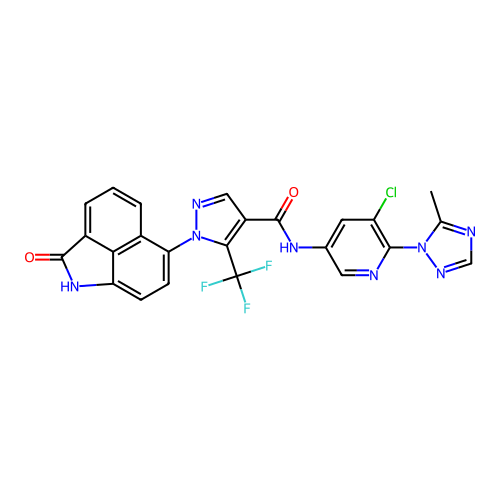 Chemical structure of BindingDB Monomer ID 722712