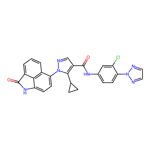 Chemical structure of BindingDB Monomer ID 722722