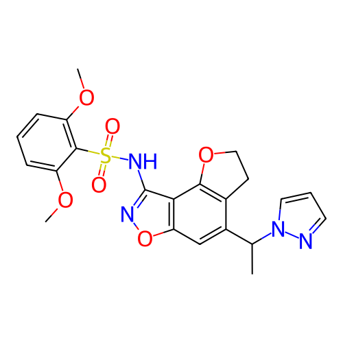 Chemical structure of BindingDB Monomer ID 722750