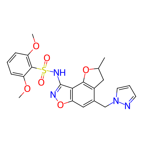 Chemical structure of BindingDB Monomer ID 722752