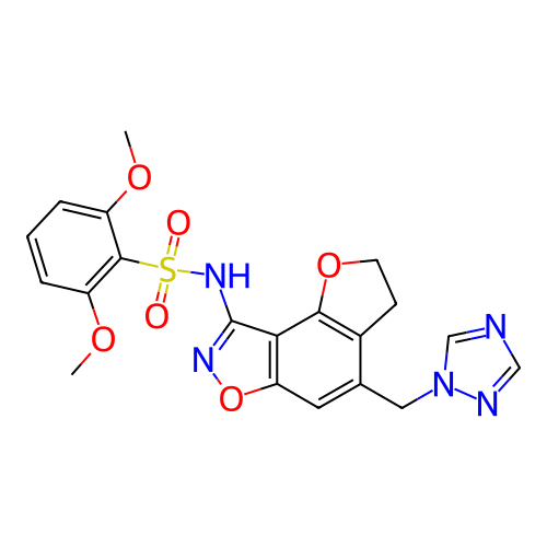 Chemical structure of BindingDB Monomer ID 722755