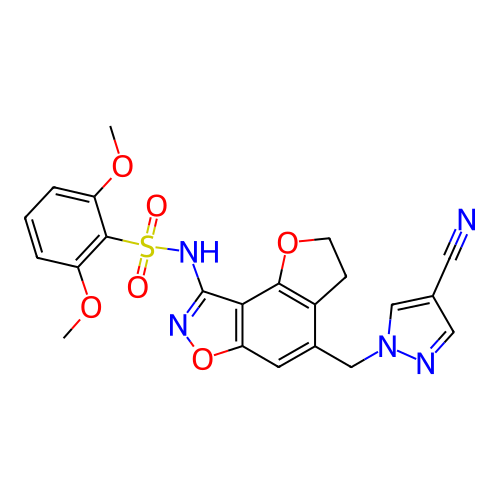 Chemical structure of BindingDB Monomer ID 722756