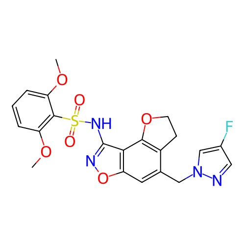 Chemical structure of BindingDB Monomer ID 722757