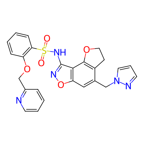 Chemical structure of BindingDB Monomer ID 722761