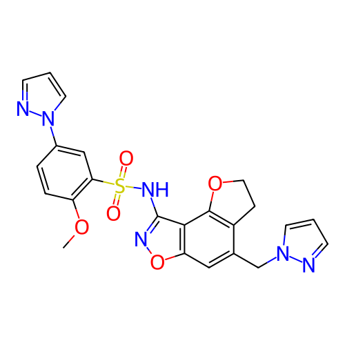 Chemical structure of BindingDB Monomer ID 722763