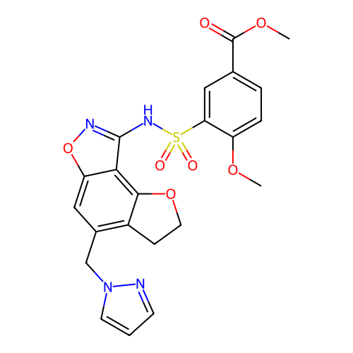 Chemical structure of BindingDB Monomer ID 722765
