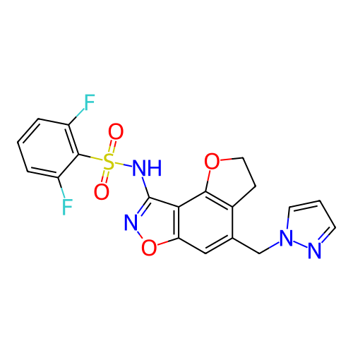 Chemical structure of BindingDB Monomer ID 722771