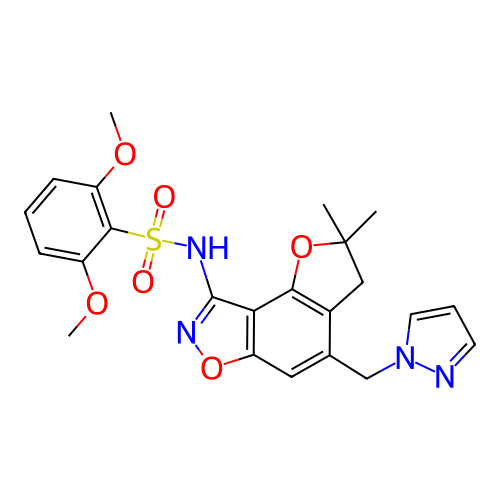 Chemical structure of BindingDB Monomer ID 722779