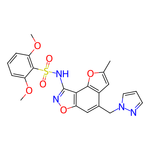 Chemical structure of BindingDB Monomer ID 722781