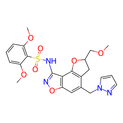 Chemical structure of BindingDB Monomer ID 722783