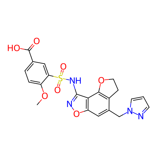 Chemical structure of BindingDB Monomer ID 722786