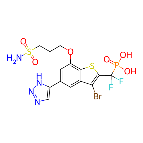 Chemical structure of BindingDB Monomer ID 723253
