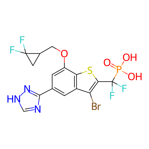 Chemical structure of BindingDB Monomer ID 723329