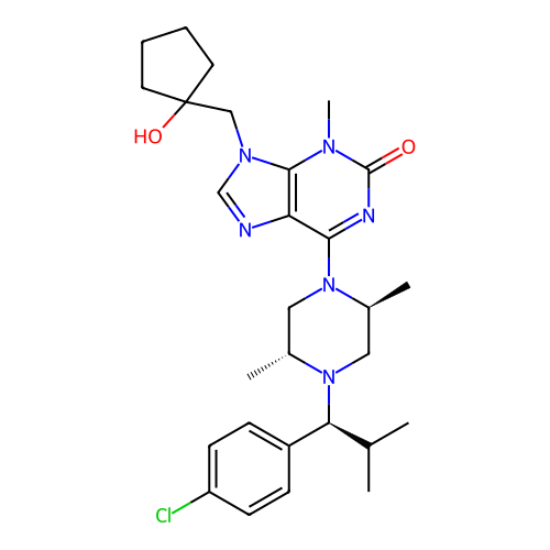 Chemical structure of BindingDB Monomer ID 724525