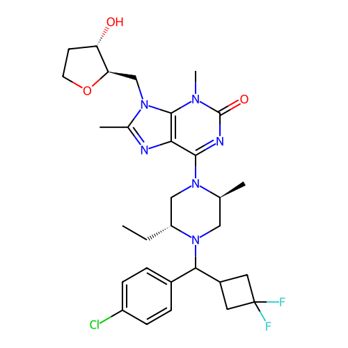 Chemical structure of BindingDB Monomer ID 724533