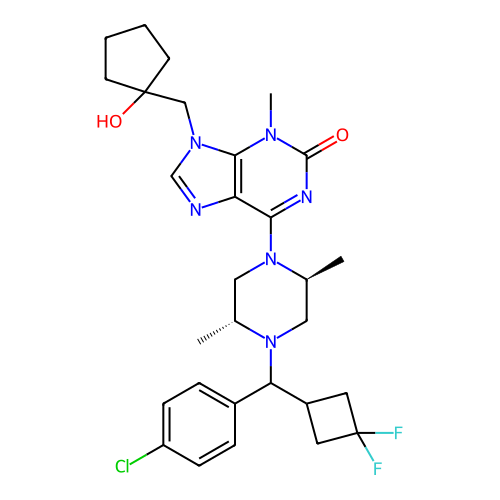 Chemical structure of BindingDB Monomer ID 724534