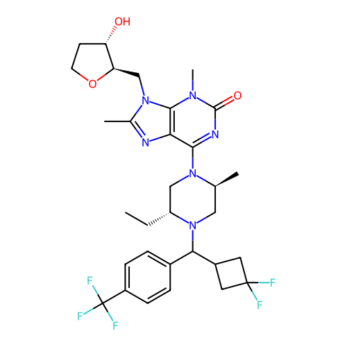 Chemical structure of BindingDB Monomer ID 724536