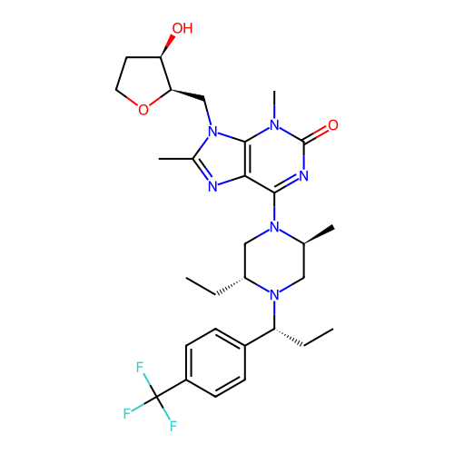 Chemical structure of BindingDB Monomer ID 724540