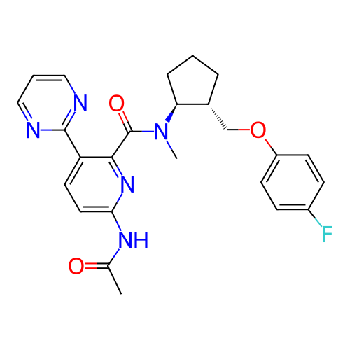 Chemical structure of BindingDB Monomer ID 724967