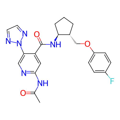Chemical structure of BindingDB Monomer ID 724972