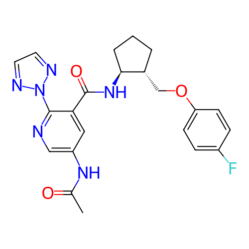 Chemical structure of BindingDB Monomer ID 724974