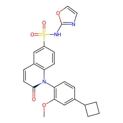 Chemical structure of BindingDB Monomer ID 725134