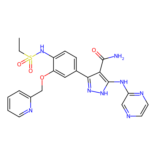 Chemical structure of BindingDB Monomer ID 725511