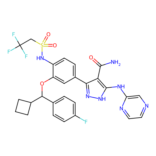 Chemical structure of BindingDB Monomer ID 725516