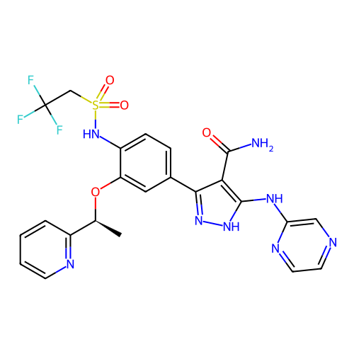 Chemical structure of BindingDB Monomer ID 725517