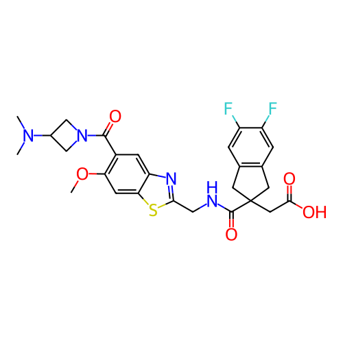 Chemical structure of BindingDB Monomer ID 726358