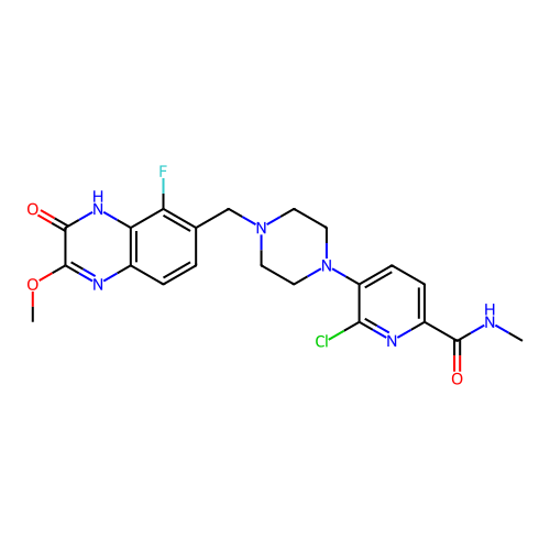 Chemical structure of BindingDB Monomer ID 726536