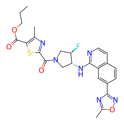 Chemical structure of BindingDB Monomer ID 726942