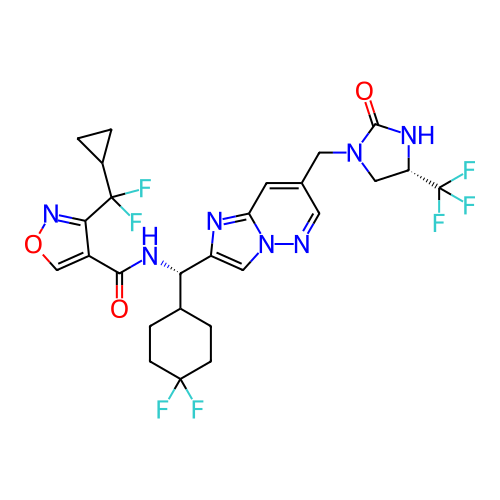 Chemical structure of BindingDB Monomer ID 727037