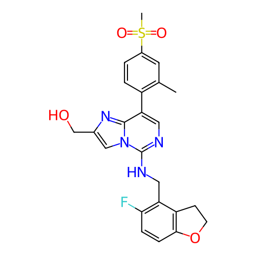 Chemical structure of BindingDB Monomer ID 727044