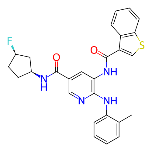 Chemical structure of BindingDB Monomer ID 727684