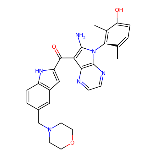 Chemical structure of BindingDB Monomer ID 728372