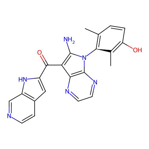 Chemical structure of BindingDB Monomer ID 728375