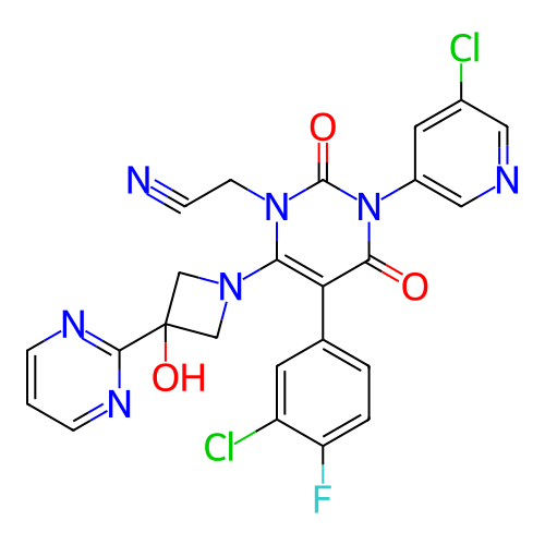 Chemical structure of BindingDB Monomer ID 728393