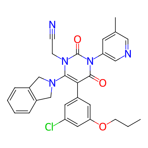 Chemical structure of BindingDB Monomer ID 728442